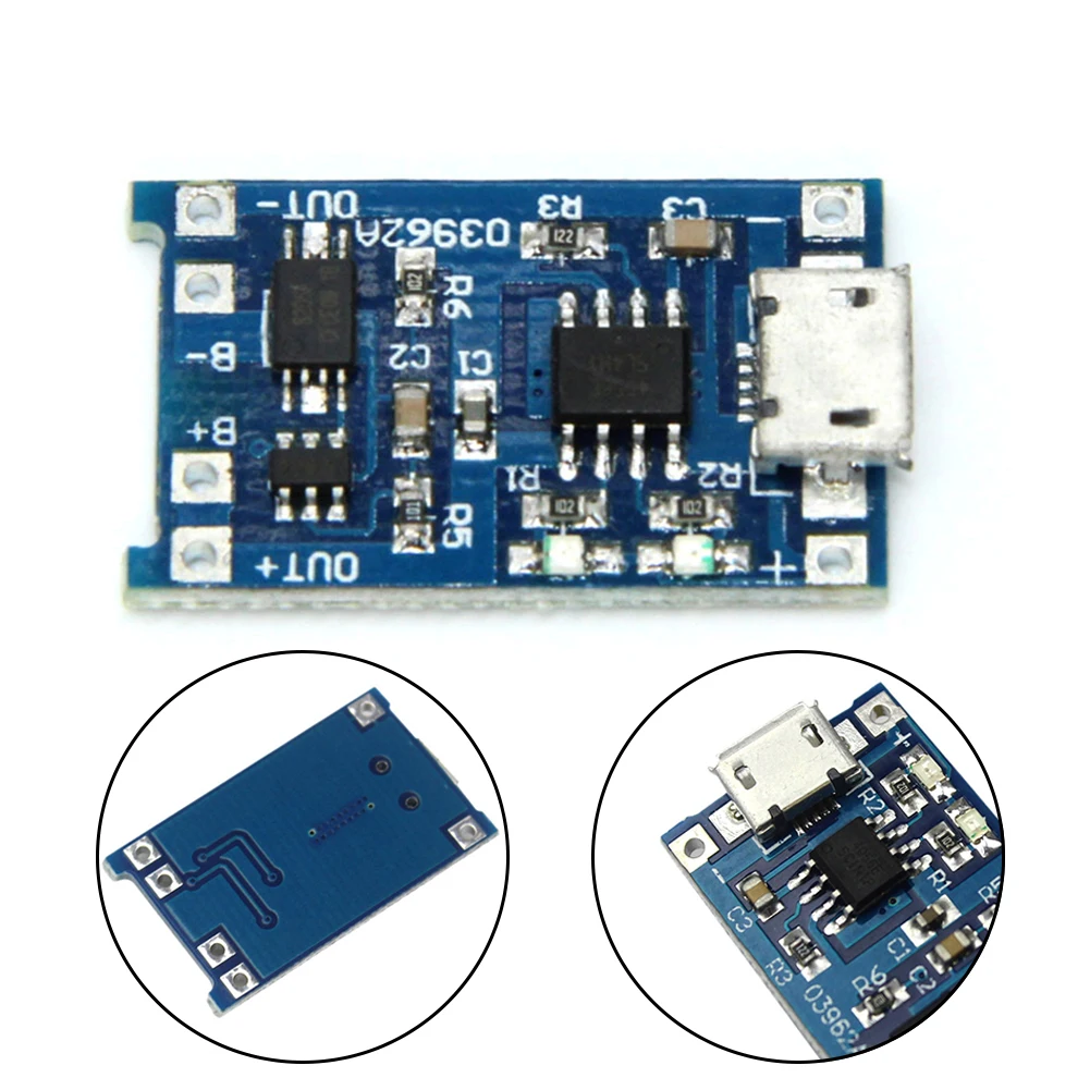 Новый Лидер продаж литиевых батарея зарядки доска 18650 5 в USB 1A LiPo зарядное