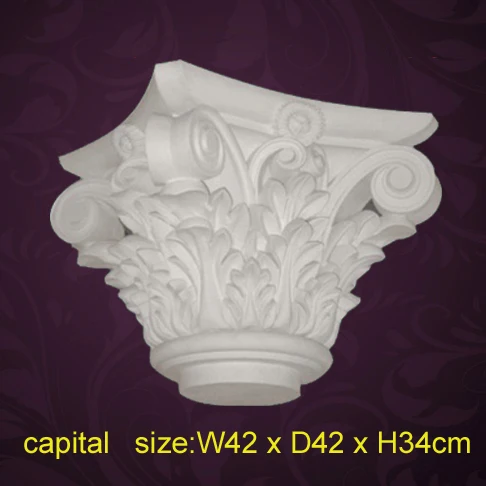 Полиуретановые декоративные римские колонны в римском коринтийском стиле