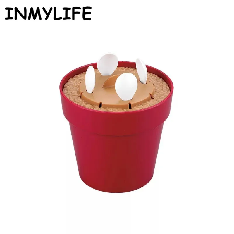 INMYLIFE 4 шт./компл. штабелируемые кружки для растений кактус набор кофейного чая