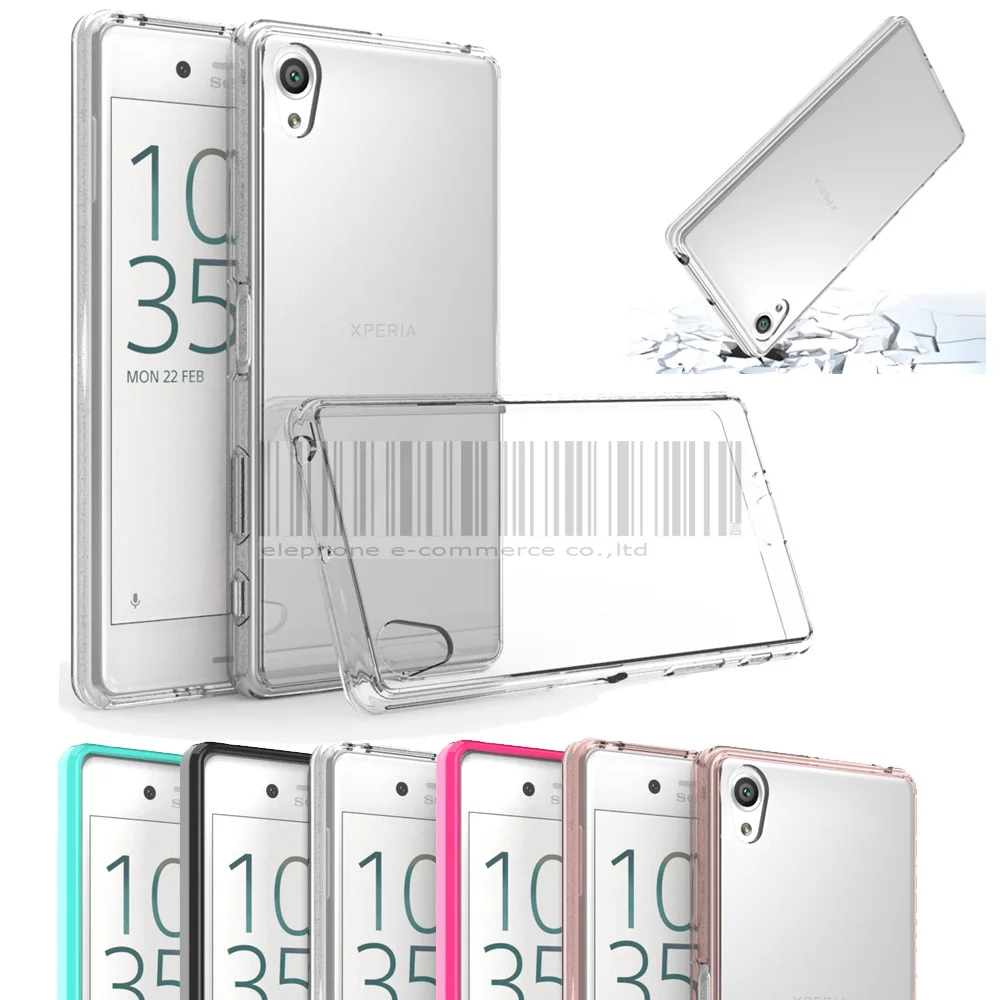 2016 Новинка противоударный ТПУ + акриловый прозрачный чехол Кристалл Защитный для