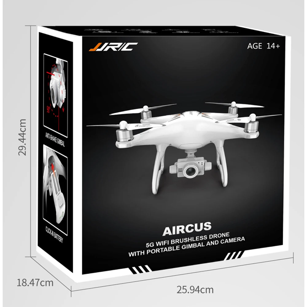 JJRC X6 Fpv 1080P Камера Дрон Квадрокоптер с бесщеточным двигателем Follow Me (следуй за