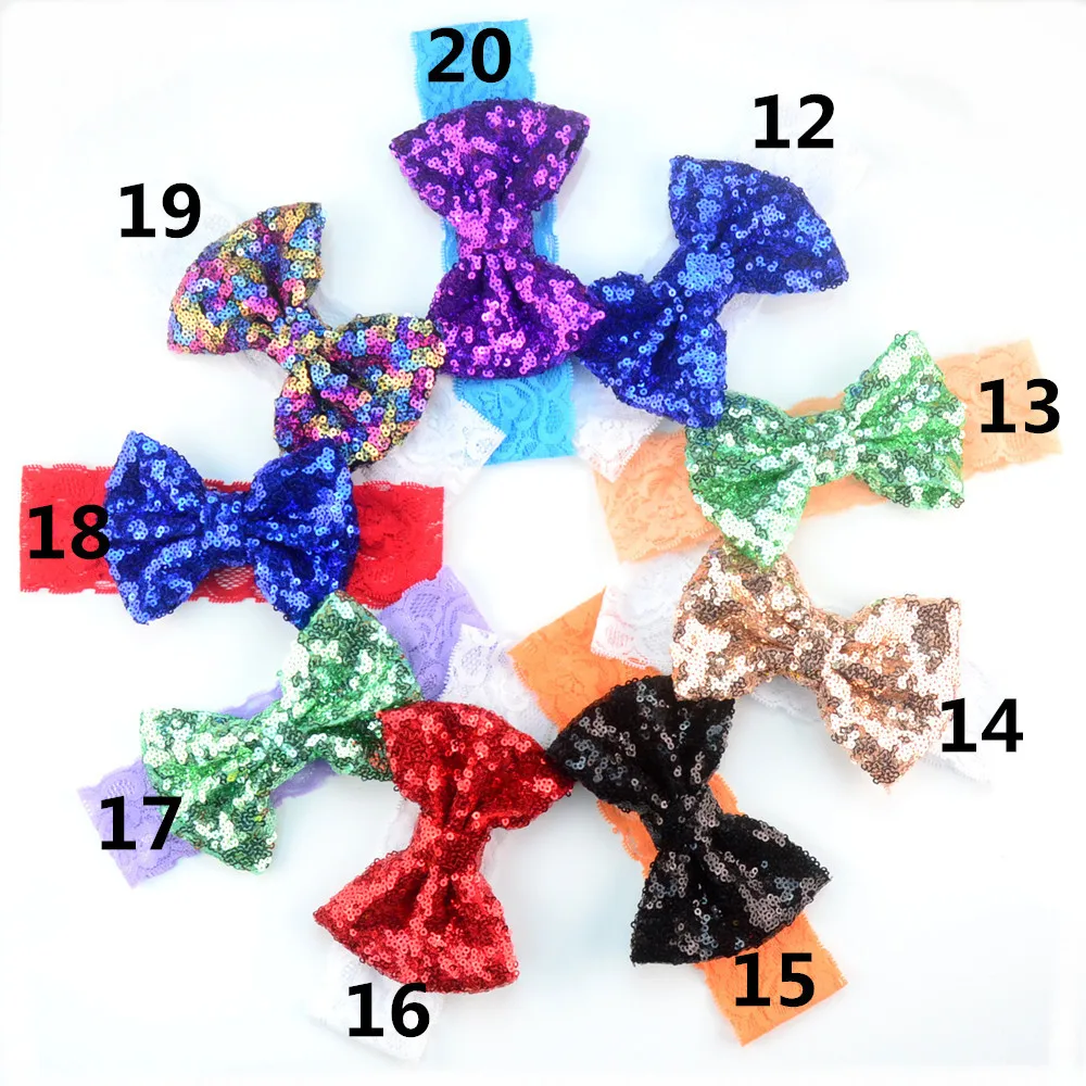 Повязка на голову с бантом и блестками 50 шт./лот|accessories party|accessories for nintendo ds liteaccessories