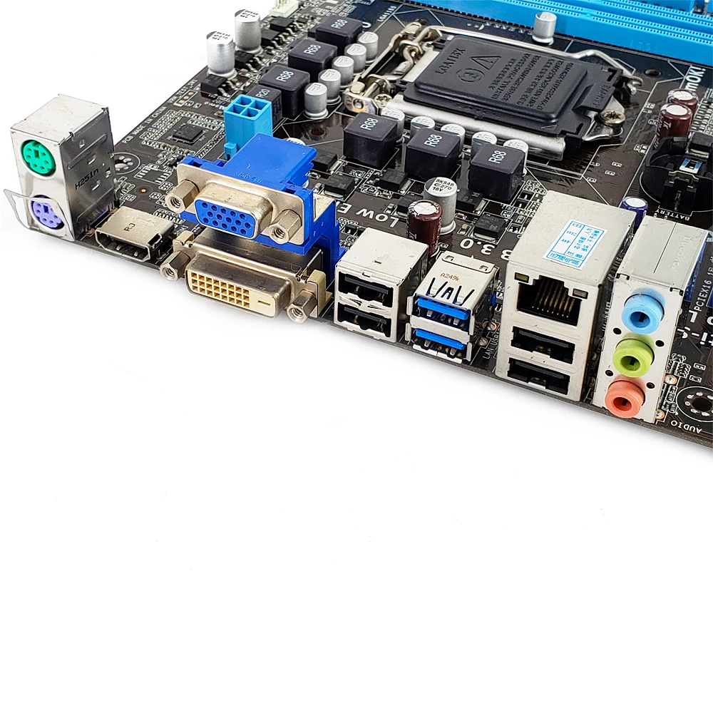 Asus P8B75-M LE настольная материнская плата B75 разъем LGA 1155 для i3 i5 i7 DDR3 16G SATA3 USB3.0 HDMI DVI uATX оригинальная б/у материнская плата