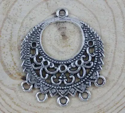 Винтажная Серебряная Фотография с 5 отверстиями искусственная кожа аксессуары