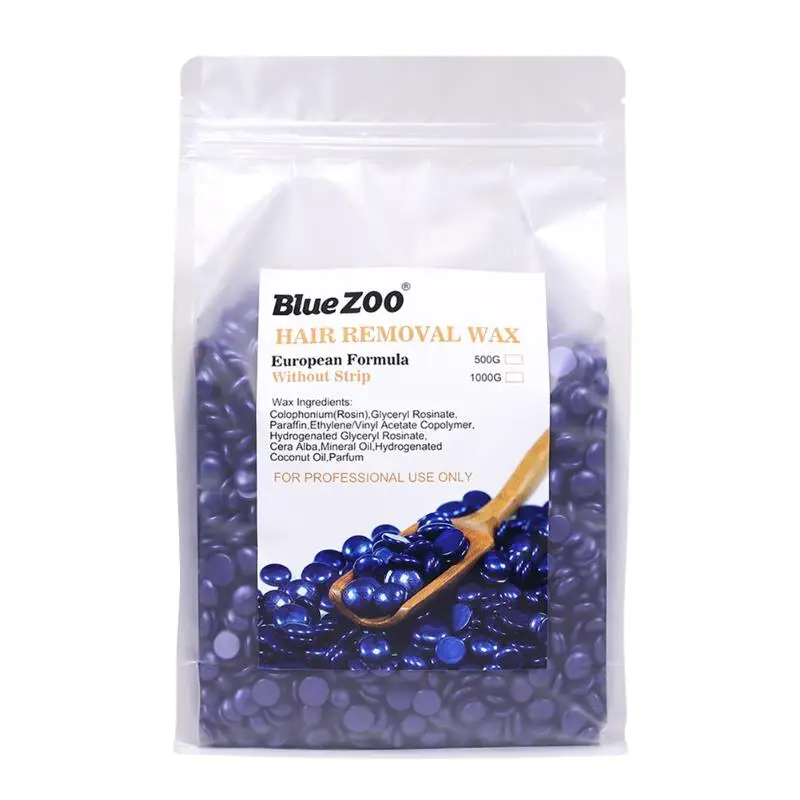 Lavender 100/1000 г ромашки для депиляции жемчуг твердый воск бобы бразильские гранулы горячая пленка воск шарик для удаления волос воск бикини - Цвет: Lavender