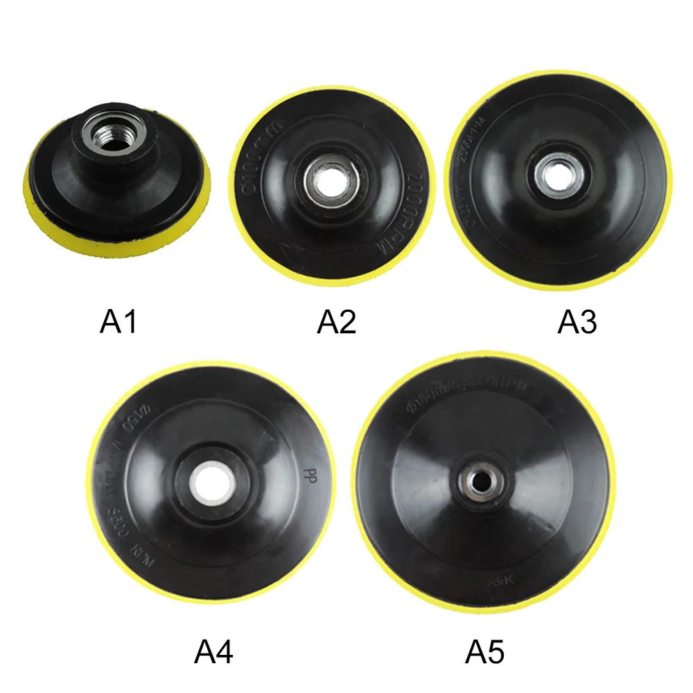 

1pc Car Polisher Bonnet Dia.80,100,125,150,180mm Angle Grinder Wheel Sander Paper Disc for Auto Polishing Machine Tool