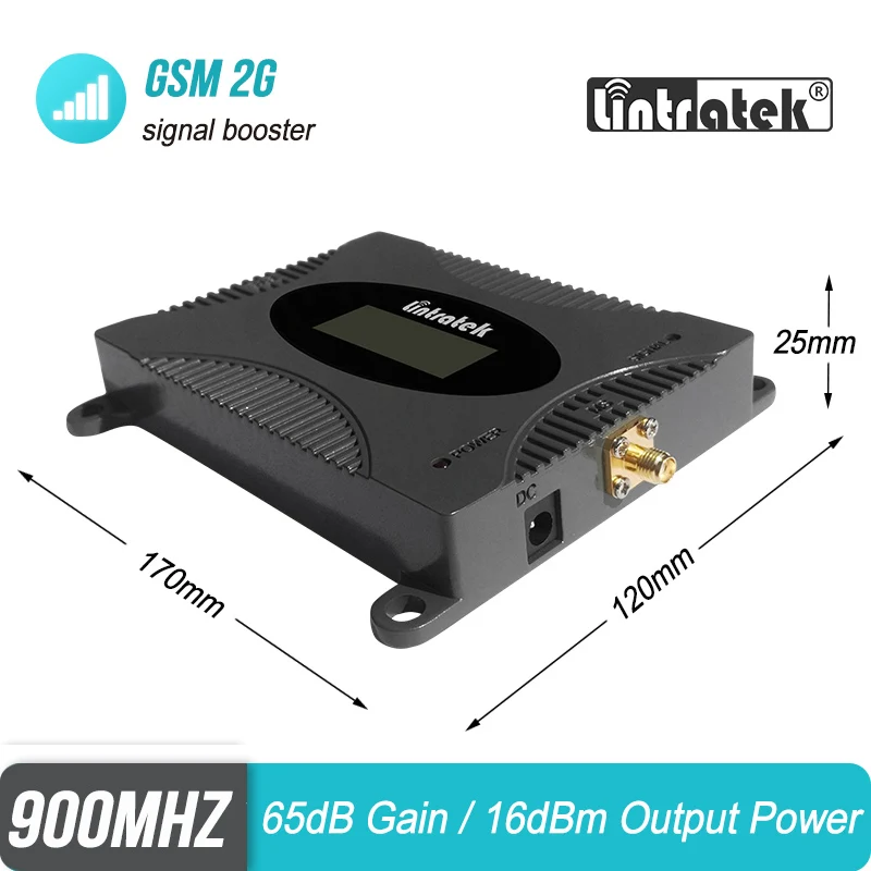 Усилитель сигнала сотовой связи Lintratek GSM 900 МГц 2G Voice Data (B8) антенна Yagi + кабель 10 м #4 |
