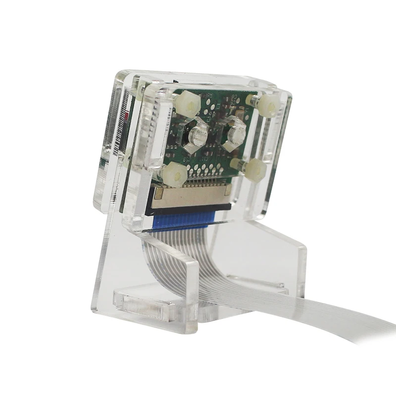 Чехол для Камеры Raspberry Pi 3 Model B Plus с прозрачным акриловым кронштейном официальной