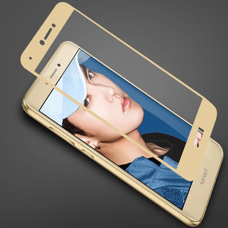 Защитное стекло для Honor 8 lite светильник защита экрана закаленное honer полное