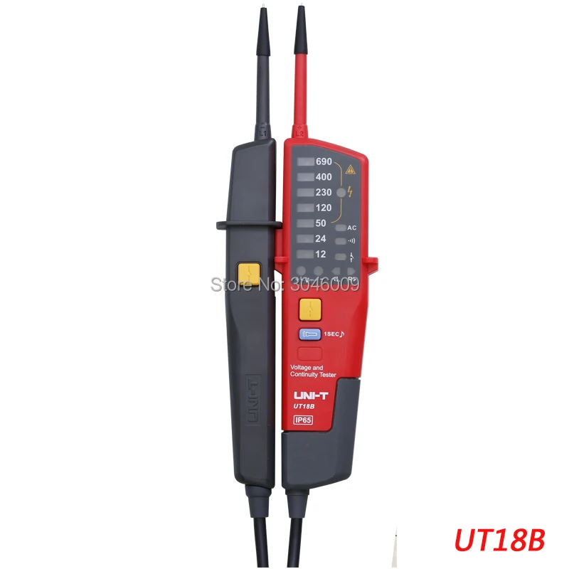 UNI-T UT18A UT18B UT18C UT18D тест напряжения и непрерывности er/ВКЛ-ВЫКЛ тест/УЗО тест/измерение одной ручки