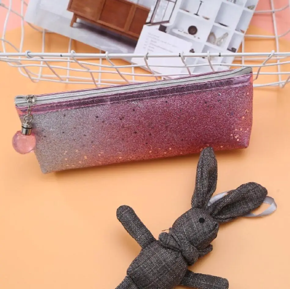 1 шт. кавайный чехол для карандаша в погоне за звезды подарок Хэлло Китти школьный