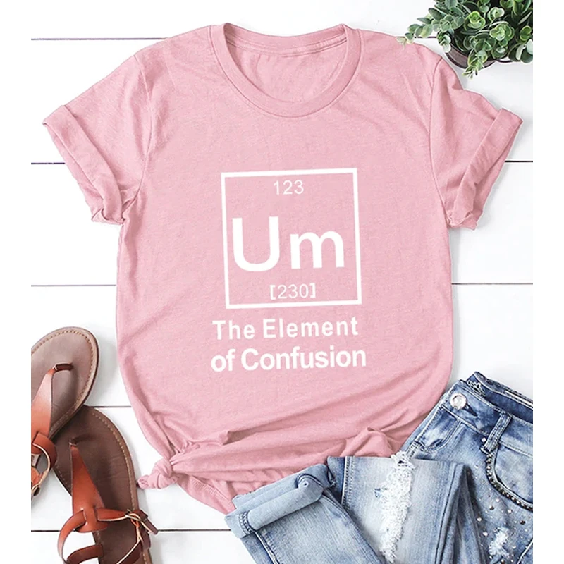 Эм элемент замешательства футболка Повседневное эстетику в Tumblr битник гранж