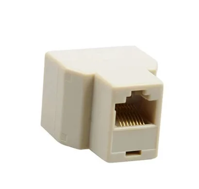 RJ45 Сплиттер Разъем CAT5 LAN Ethernet сплиттер адаптер 8P8C Сетевой удлинитель