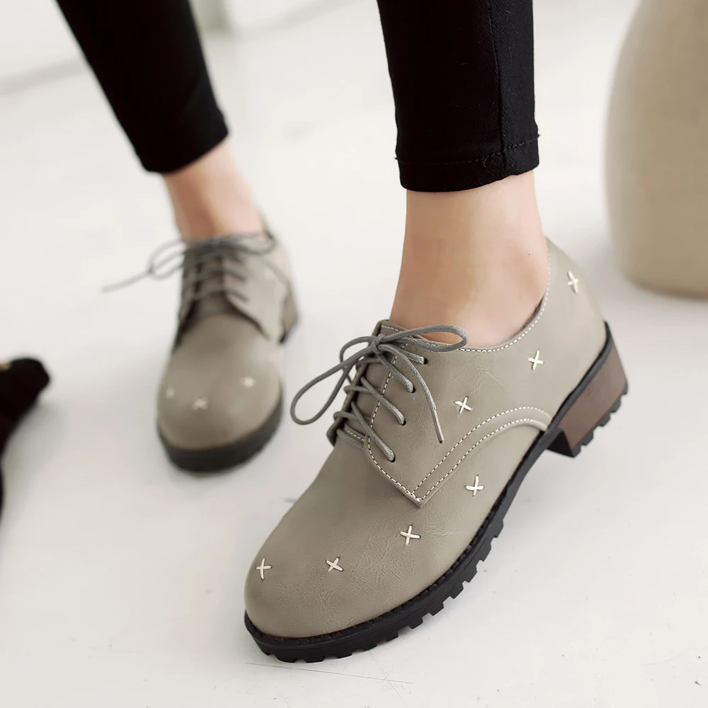S.Romance Women Pumps 2019 Plus Size 34-43 Fashion Female Round Toe Mid Heels Office Ladies Woman Shoes Black Brown Gray SH114 | Обувь