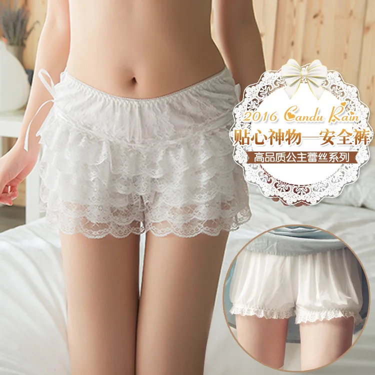 

Princess sweet lolita shorts Candy rain in the summer of 2016 new layers of lace trousers shortskuzi01