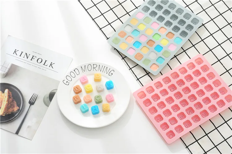 1 шт. Sugarcraft письмо/количество силиконовые формы помадка торт декоративное