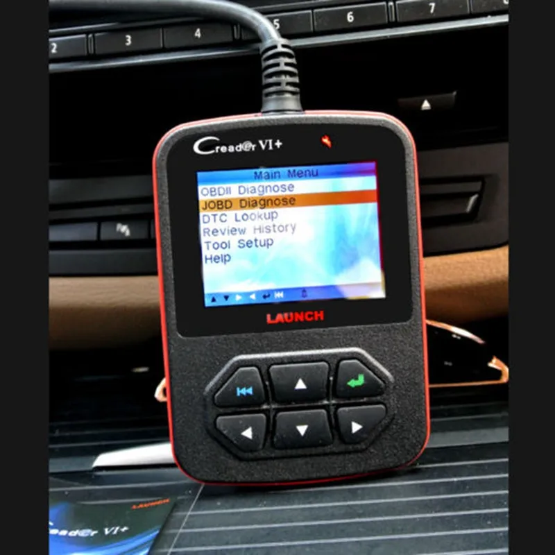 launch Creader VI+ считыватель кодов Creader 6+ CREADER VI Plus поддержка JOBD обновленная версия Creader VI английский испанский
