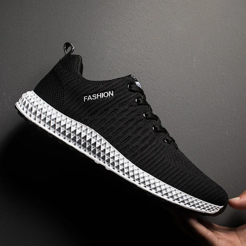 

Spring Summer Mesh Men Shoes Lace-up Men Casual Shoes Breathable Lightweight Sneakers Outdoor Walking Shoes Zapatillas Hombre