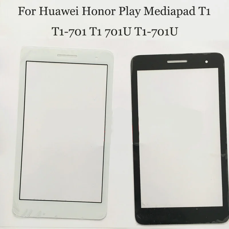 2 шт. для Huawei Honor Play Mediapad T1 701 701U сенсорный экран с дигитайзером панель передняя