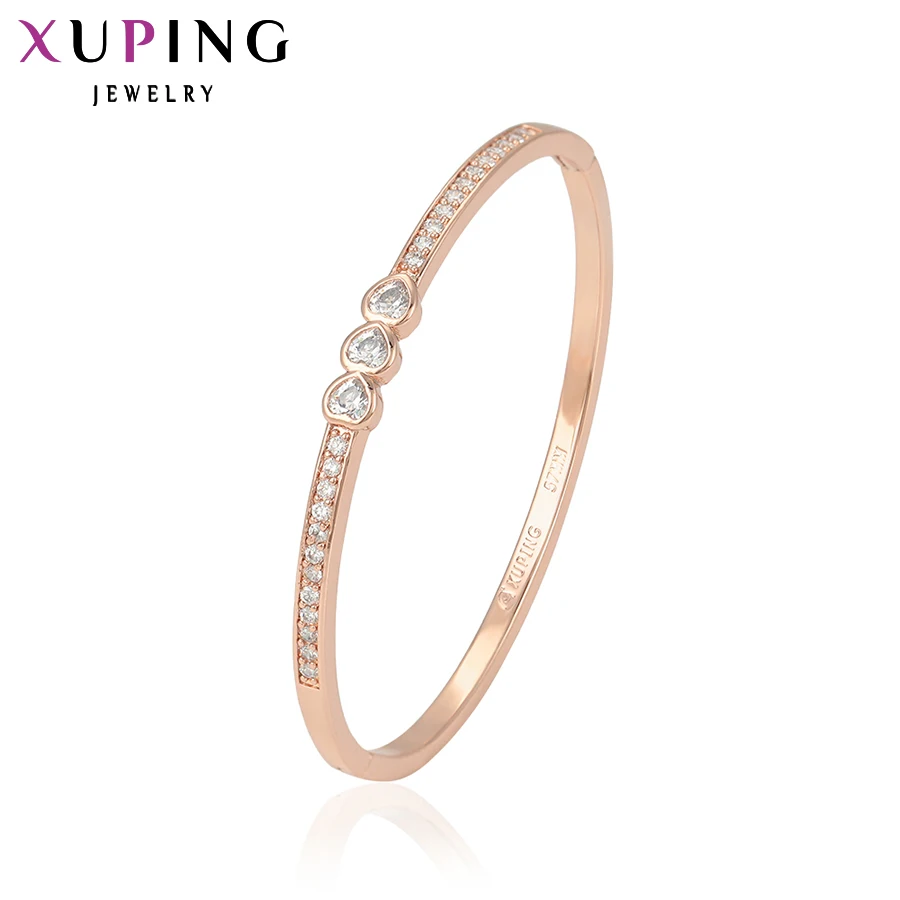 Xuping Fashion Elegant Bangle New Arrival High Quality Jewelry for Women Gold Color Plated Wholesale Gift S43 1-50929 | Украшения и