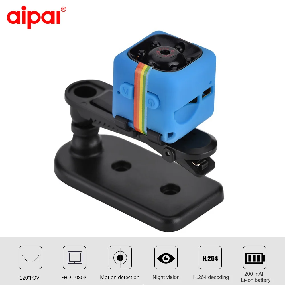 Мини камера HD 720P 1080P ночного видения Автомобильный видеорегистратор