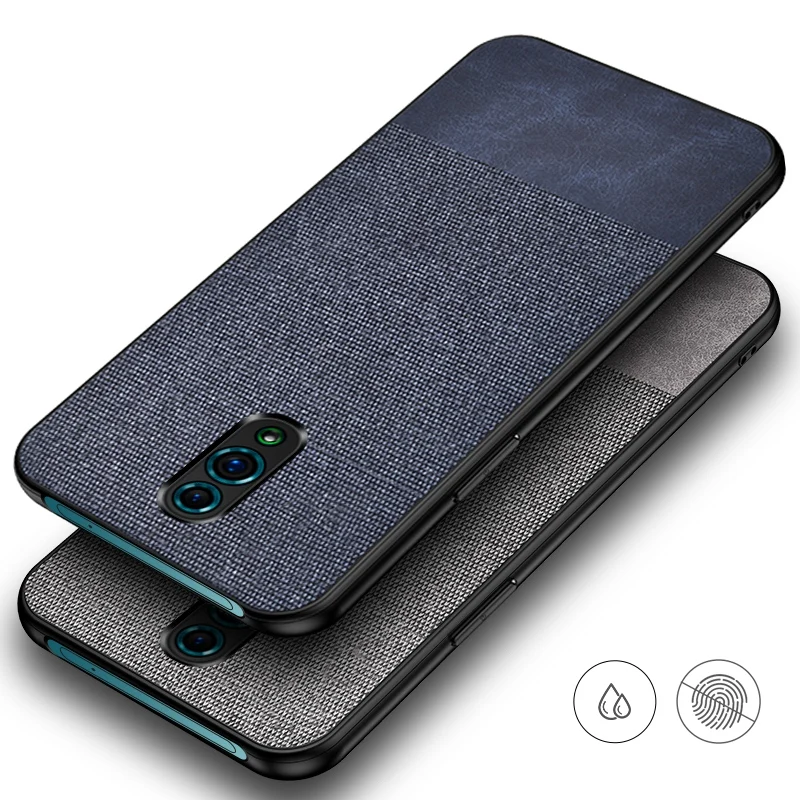For OPPO K3 Case Fabric Cloth Full protection Hard PC Back Cover Realme X 6.5 inch Phone Shockproof Fundas |