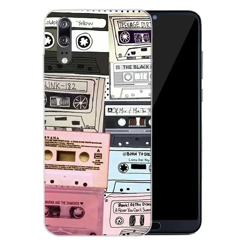 Мягкий силиконовый чехол для телефона Huawei P20 P30 P8 P9 P10 lite Pro Plus P Smart + TPU с сердцем