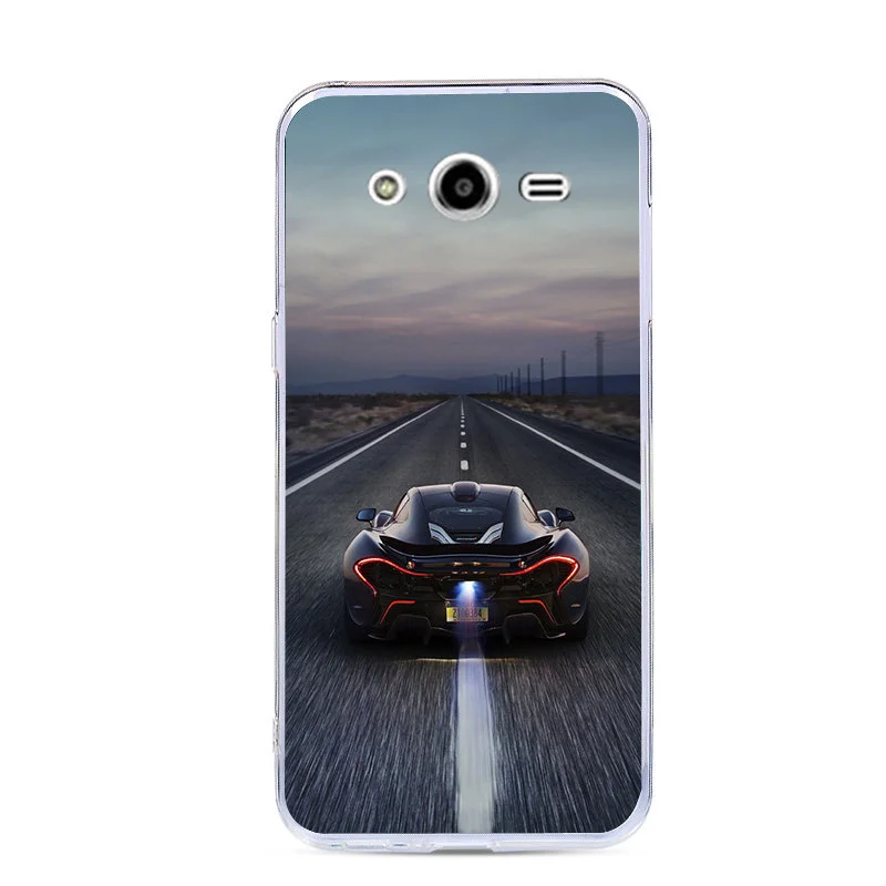 51 Для samsung Galaxy Core 2 Duos SM-G355H, DS, G355M, SM-G355h, ds Duos, 4,5 дюймов, чехол, мягкий силиконовый чехол, мультяшный цветок, чехлы для телефона, чехол s - Цвет: 51
