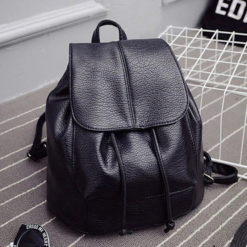 Женский рюкзак WML99 простой винтажный из искусственной кожи на плечо 2019 | Багаж и