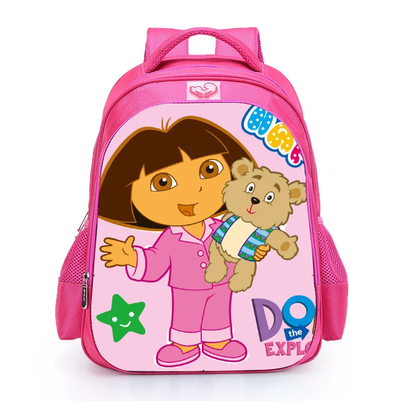 Школьный рюкзак с рисунком из мультфильма the explorer милый для девочек подростков