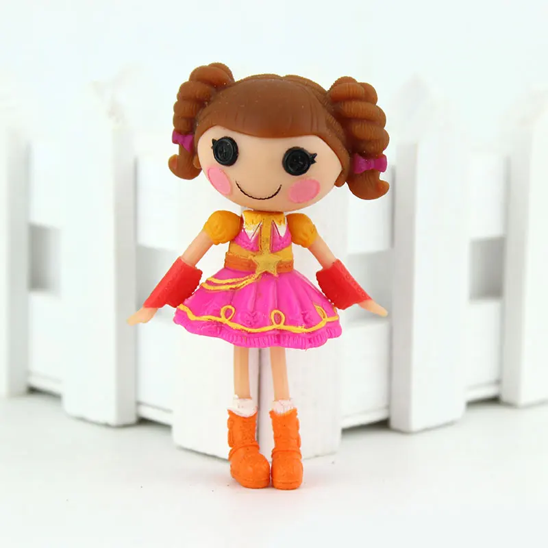 20 Новое поступление мини 3 дюймов MGA куклы Lalaloopsy Мини Куклы для девочки игрушка театр свой уникальный стиль - Цвет: 20