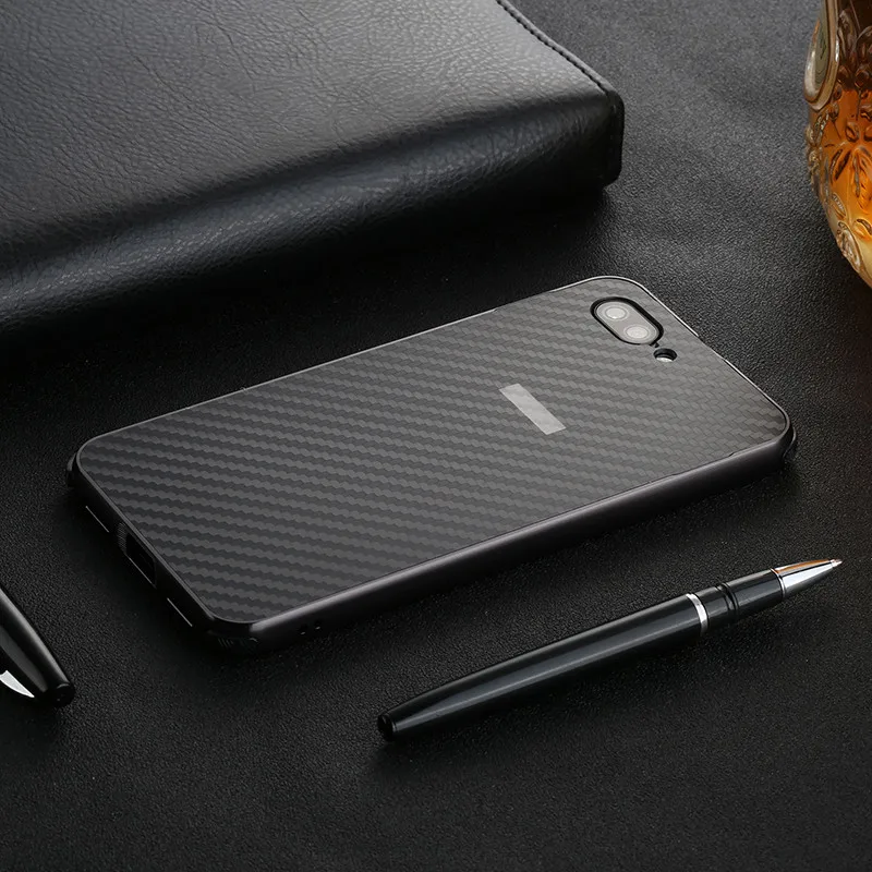 Металлический бампер из углеродного волокна для Asus Zenfone 4 Max ZC520KL Pro ZC554KL ZD552KL ZE554KL ZC550TL AR ZS571KL жесткий чехол Funda