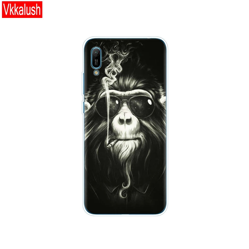 80011 Huawei Y6 чехол huawei Y6 чехол из силикона и ТПУ мягкий чехол для телефона для huawei Y6 MRD-LX1 MRD-LX1F Y 6 Pro Y6 премьер-Чехол - Цвет: 80011