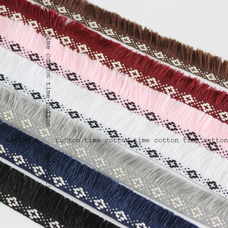 5 ярдов/партия лента с кисточками шириной 3 см | Дом и сад