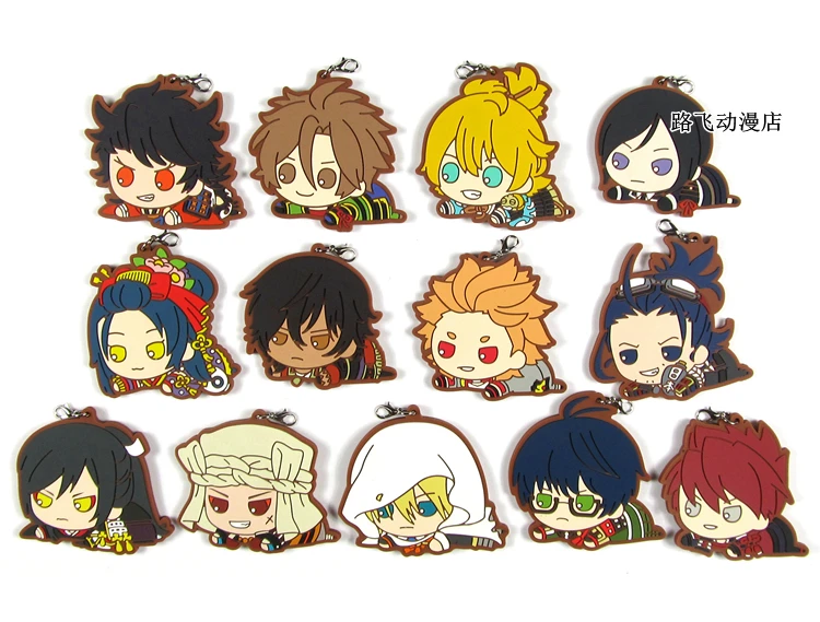 Touken Ranbu Online оригинальный японский аниме Рисунок резиновый силиконовый чехол