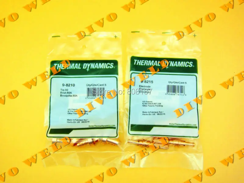 100 шт.+ 100 шт. 9-8210 и 9-8215 для Thermal Dynamics SL60~ sl100 TNT(4 дня вы получите после платные