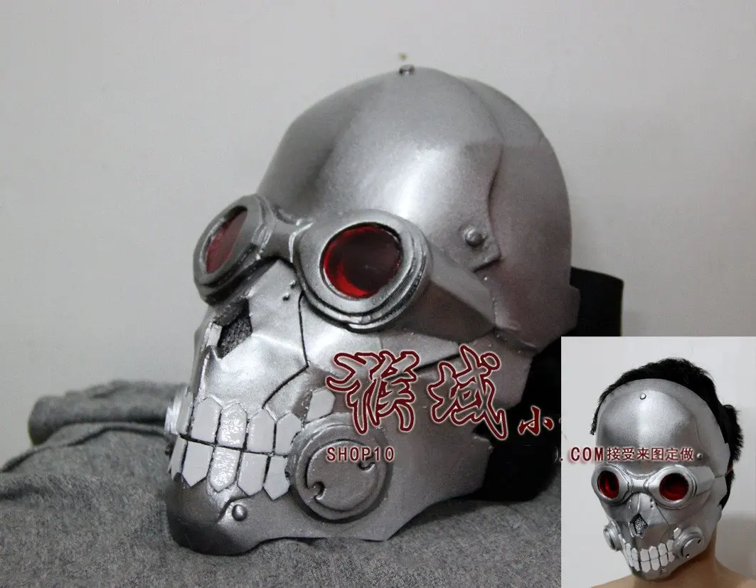 Sword Art Online 2 фантомная пуля Death Gun Mask косплей Props Helmet Хэллоуин шлем|Реквизит для
