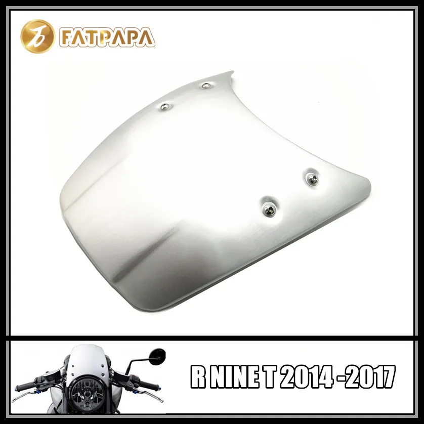 Мотоцикл Алюминиевый сплав лобовое стекло для BMW R NINE T 2014 2015 2016 2017 фара обтекатель