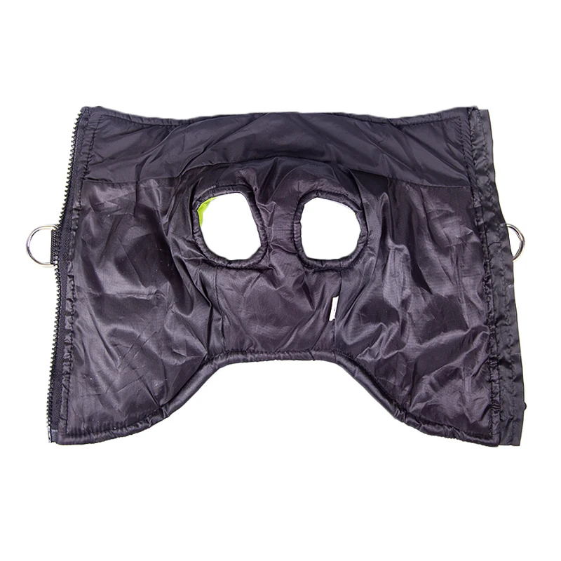 Зимняя куртка для собак водонепроницаемая на молнии одежда хлопковая стеганая