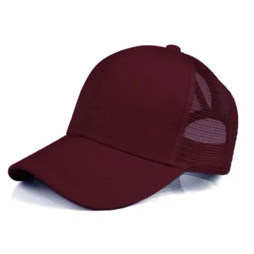 Уличная бейсбольная кепка с хвостиком Snapback Messy Bun cap s для женщин, женская летняя сетчатая Кепка-бейсболка, модные шляпы в стиле хип-хоп для девочек