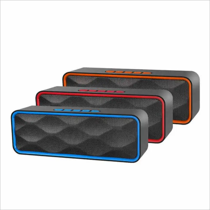 TWS bluetooth динамик Hi Fi портативный Mp3 музыкальный плеер приемник аудио fm радио с USB AUX