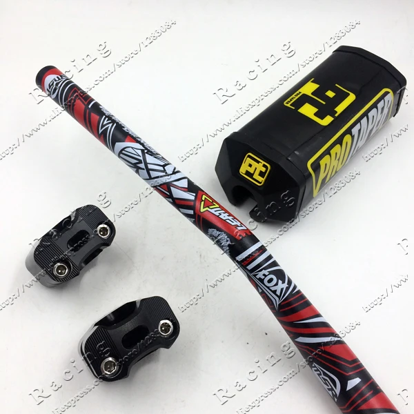 Pro Taper Fat Bar 1 1/8 &quotЧерный Металлический Набор Mulisha Dirt Bike MotorCross Mad Racing руль 810 мм
