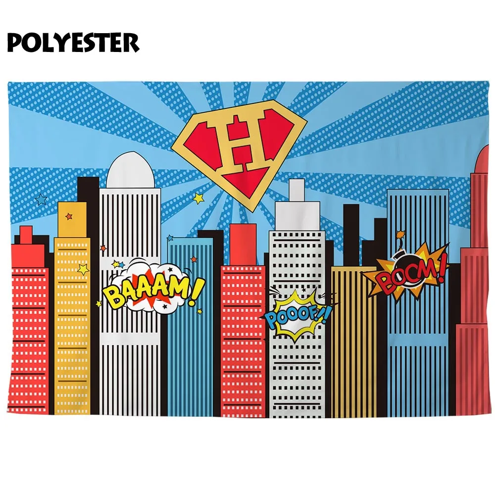 Allenjoy фотография Фон граффити здания радиоактивные синие точки фотографический