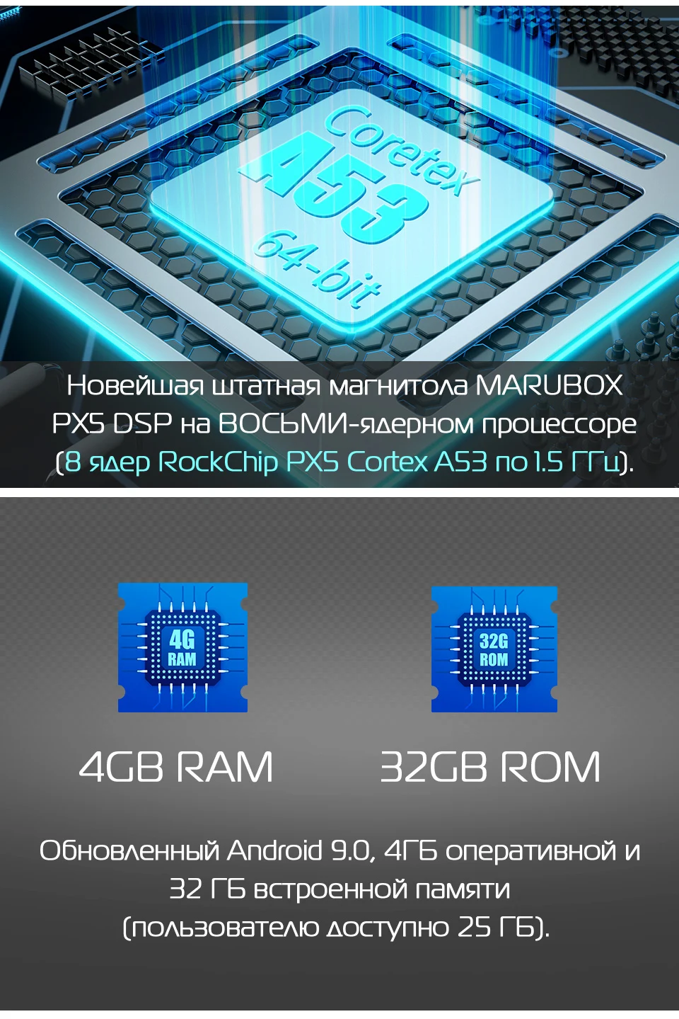 MARUBOX Автомобильная магнитола 8 ядерный Android 9,0 мультимедийный видео плеер навигация gps 32G для Mitsubishi Pajero 2006- Автомобильный DVD OBD2 ips