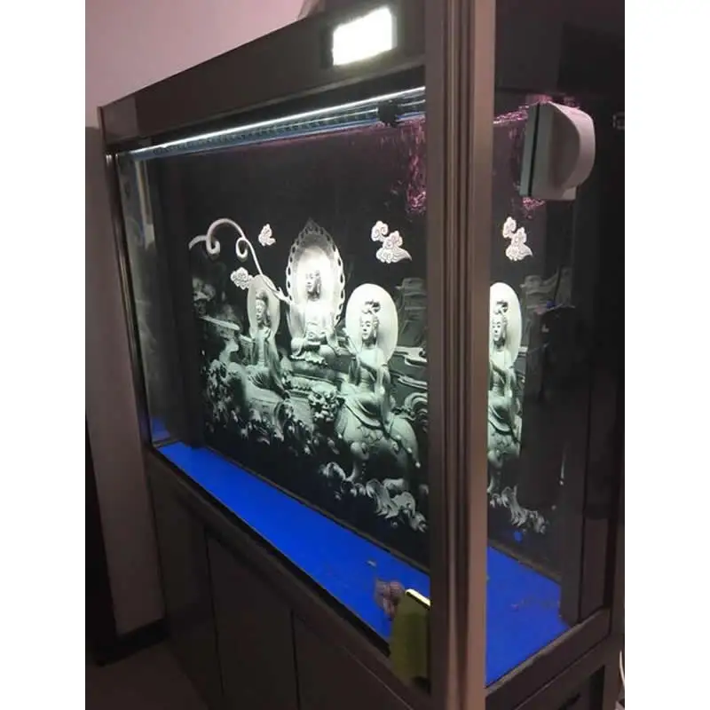 Бесплатная доставка индивидуальный плакат для аквариума Будды украшение HD