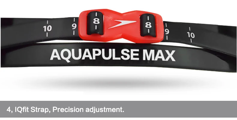 Speedo разноцветные Aquapulse Max Mirror 2 IQfit очки анти туман HD объектив УФ-защита для взрослых мужчин и женщин