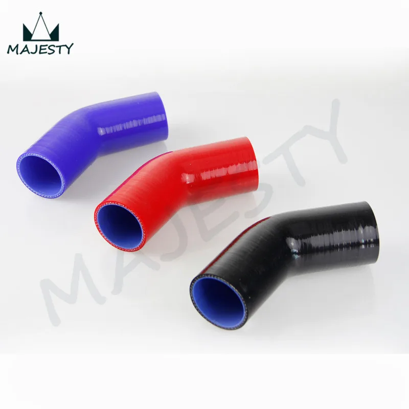 

Silicone Hose 45 Degree Elbow Coupler Intercooler Turbo hose 64mm 2.5" inch 5 pieces
