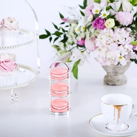 silver color cupcake plates coffee baking shop macaron display stands cake food tray for birthday wedding party supplies