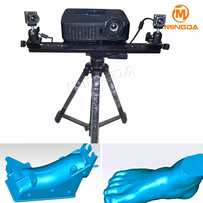 Бесконтактный 3d-сканер MINGDA профессиональный сканер высокой точности для