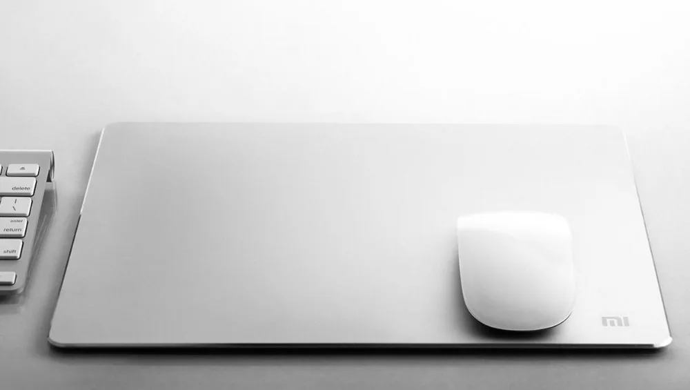 100% оригинальный коврик для мыши Xiaomi большой игровой из металлического сплава mi